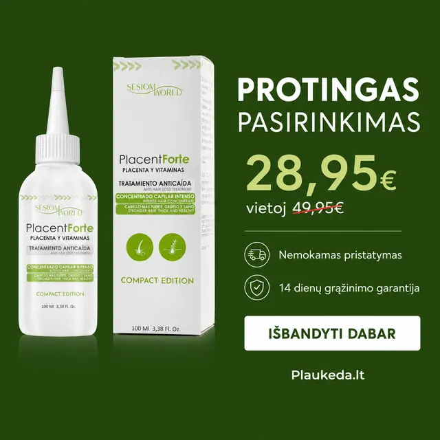 PlacentForte serumas, protingas pasirinkimas