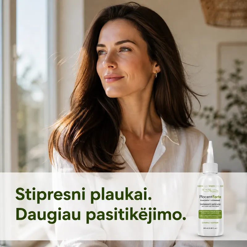 Stipresni plaukai, daugiau pasitikėjimo